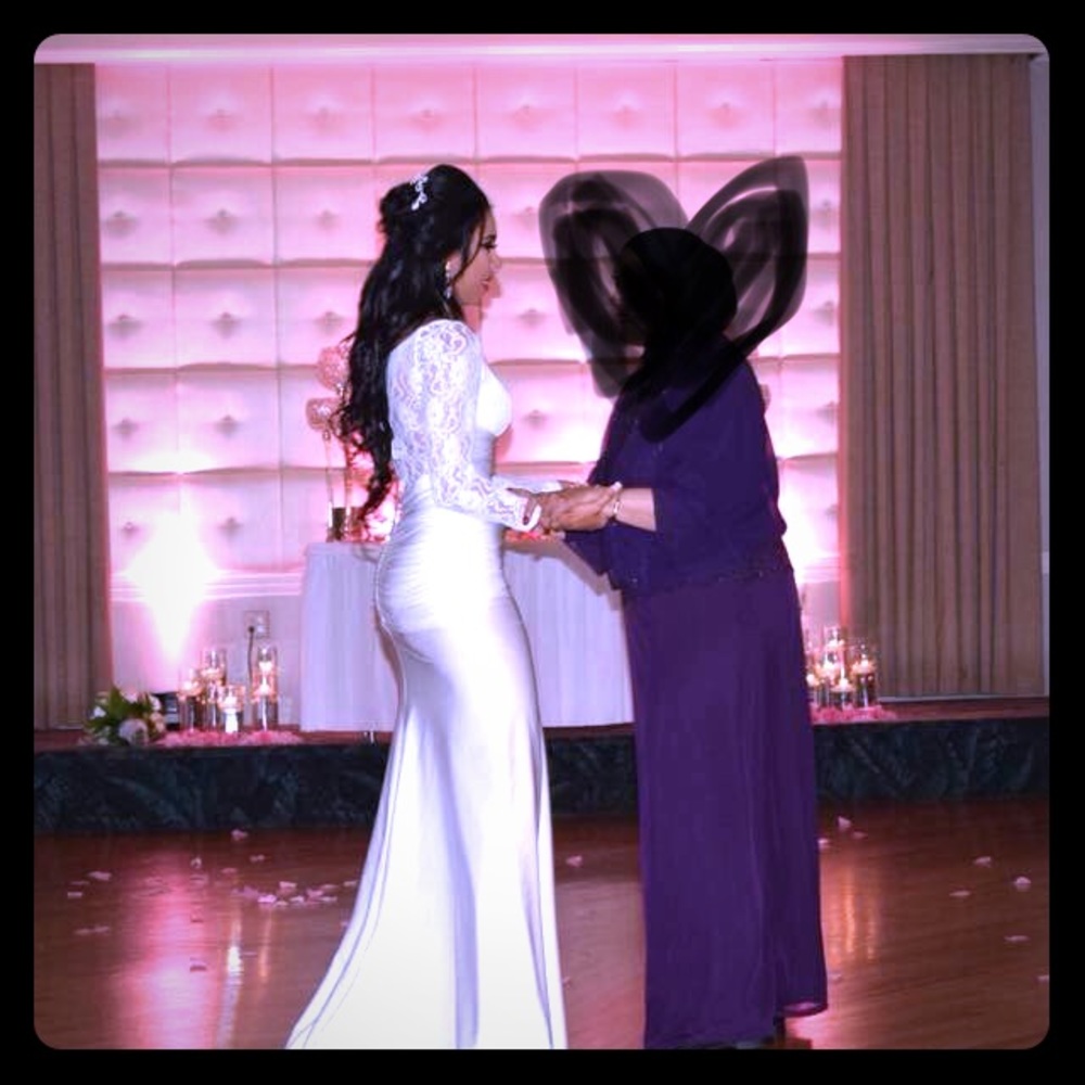 Wedding dress.